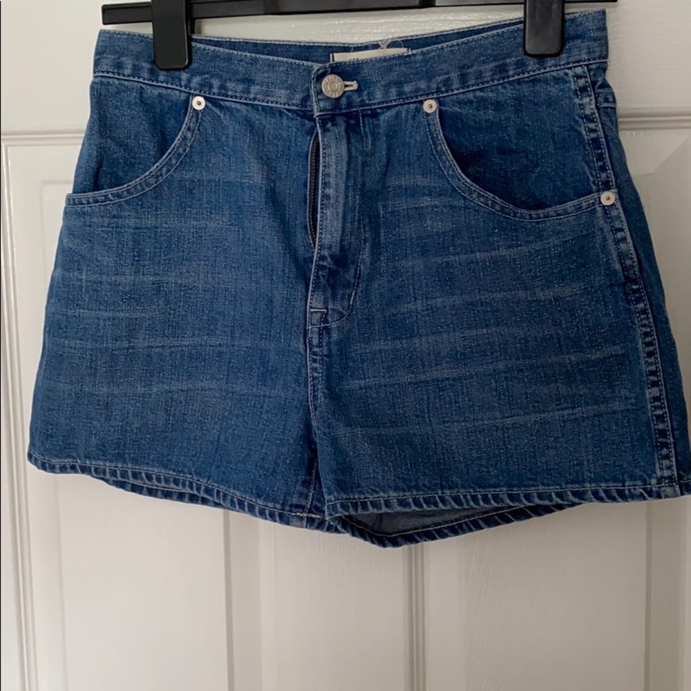 Madewell Jean Shorts washed blue